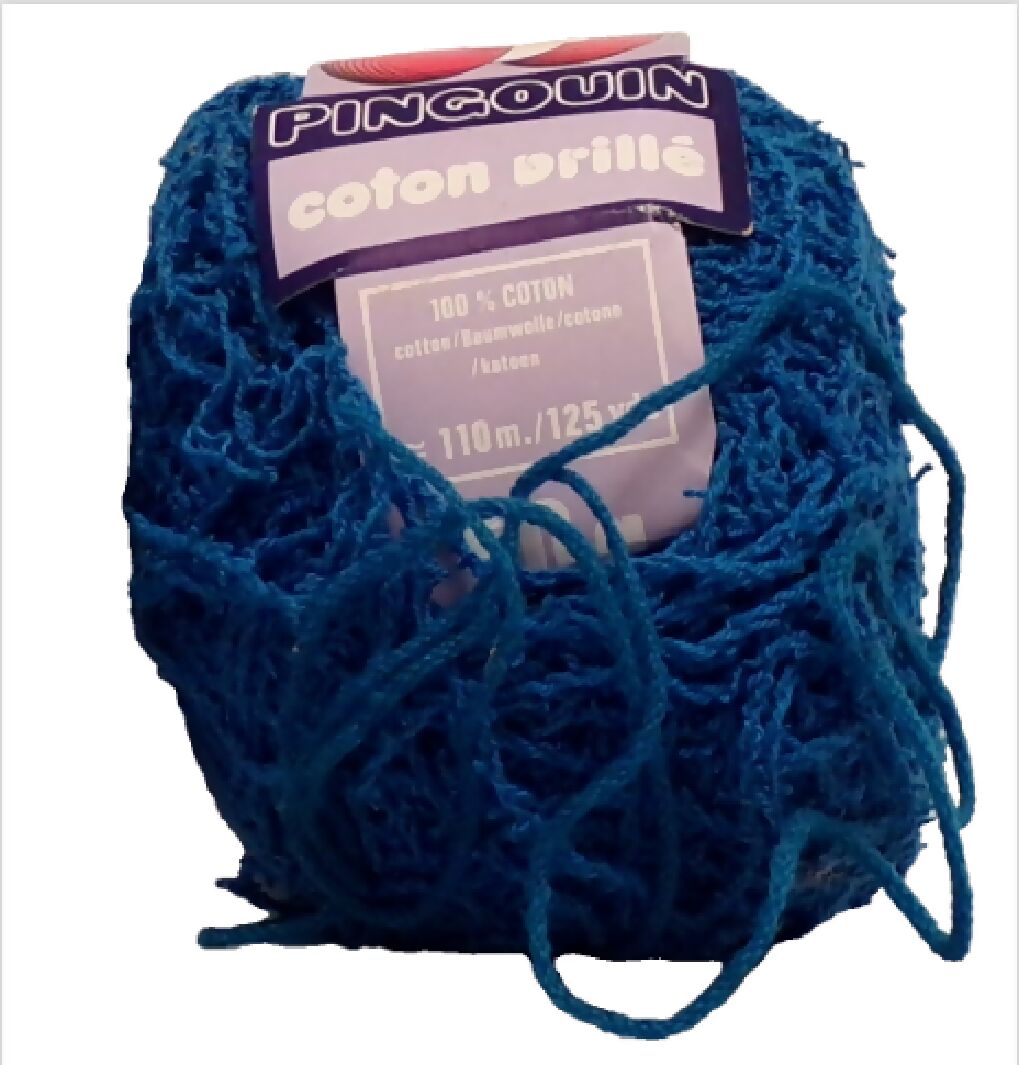 Lot De 5 Pelotes De Coton Mercerisé Pingouin N°4 - Parfait Pour Le Tricot Et Crochet