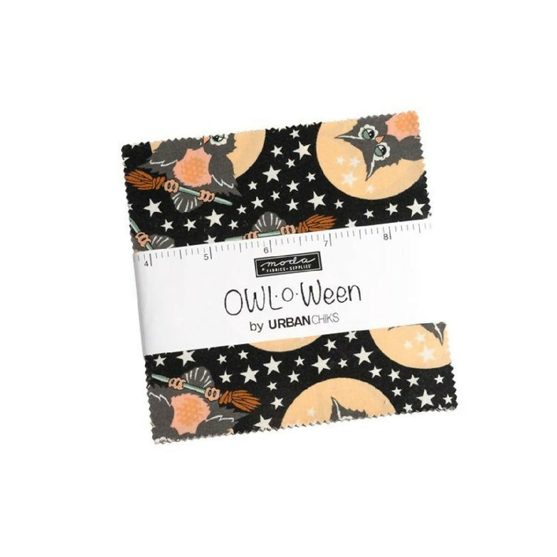 Owl O Ween Charm Pack by Urban Chiks for Moda