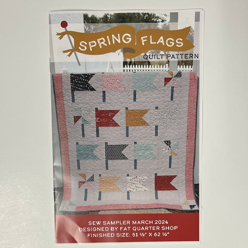 Spring Flags Quilt Pattern