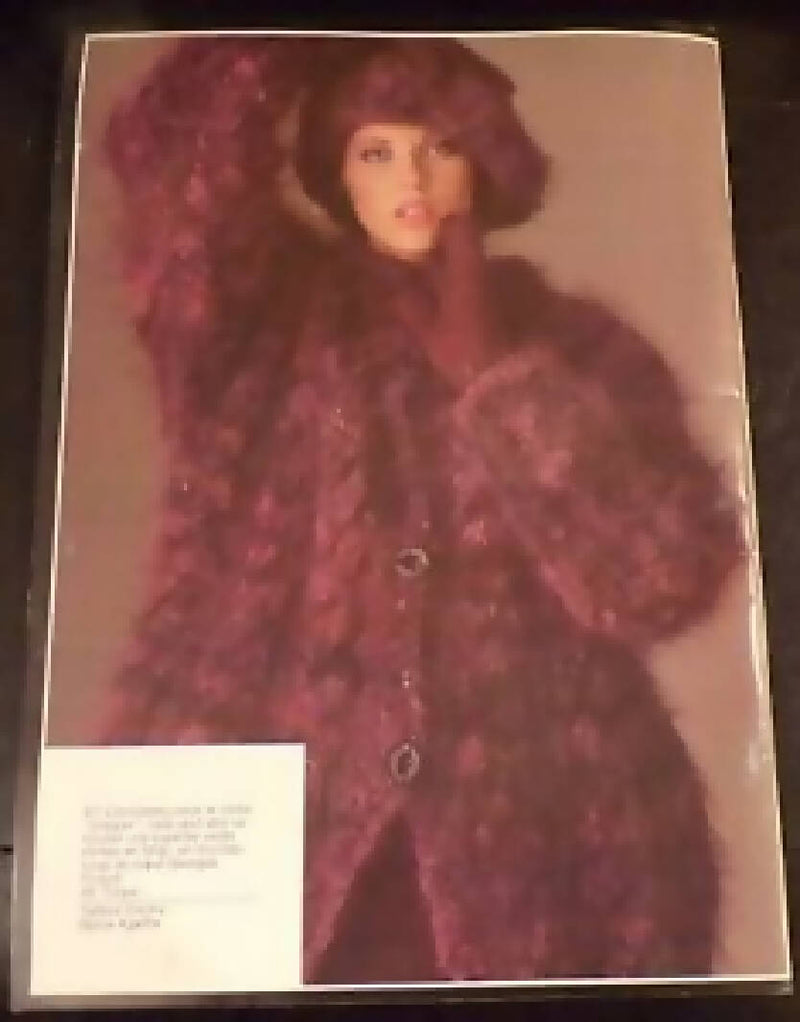 Georges Picaud Mohair Angora No. 97; Magazine with Patterns; Vintage 1985