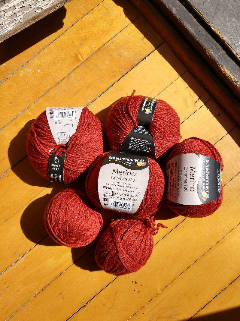 Lot 2 Sunset Just Cotton Premier Yarn 2.1 oz 104 Yds 1023-37 New