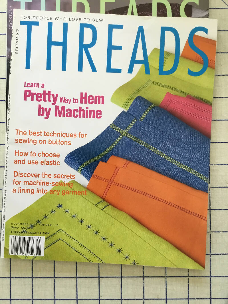 9 Threads Magazines - selling as a bundle