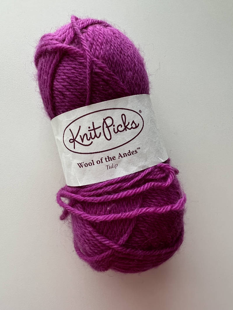 Worsted Wool of the Andes. Knit Picks. 
