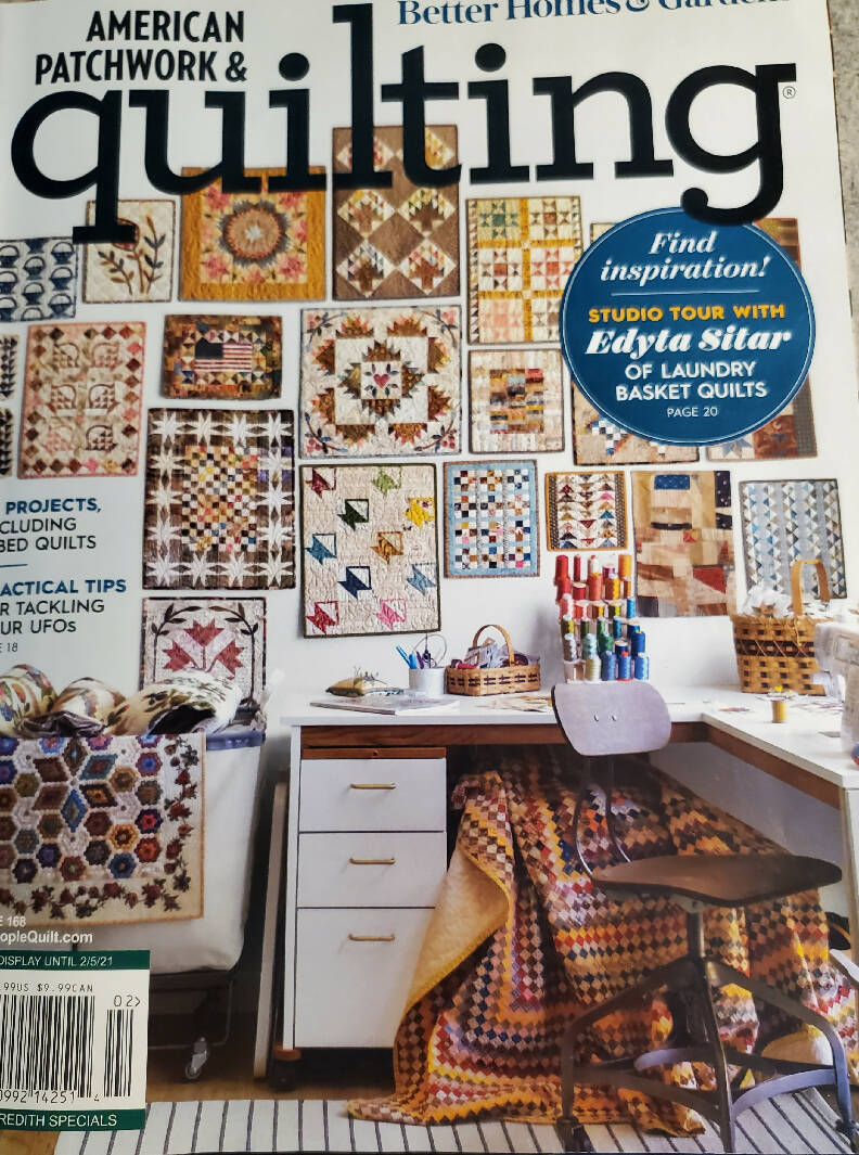 Two Better Homes & Gardens Quilting Magazines