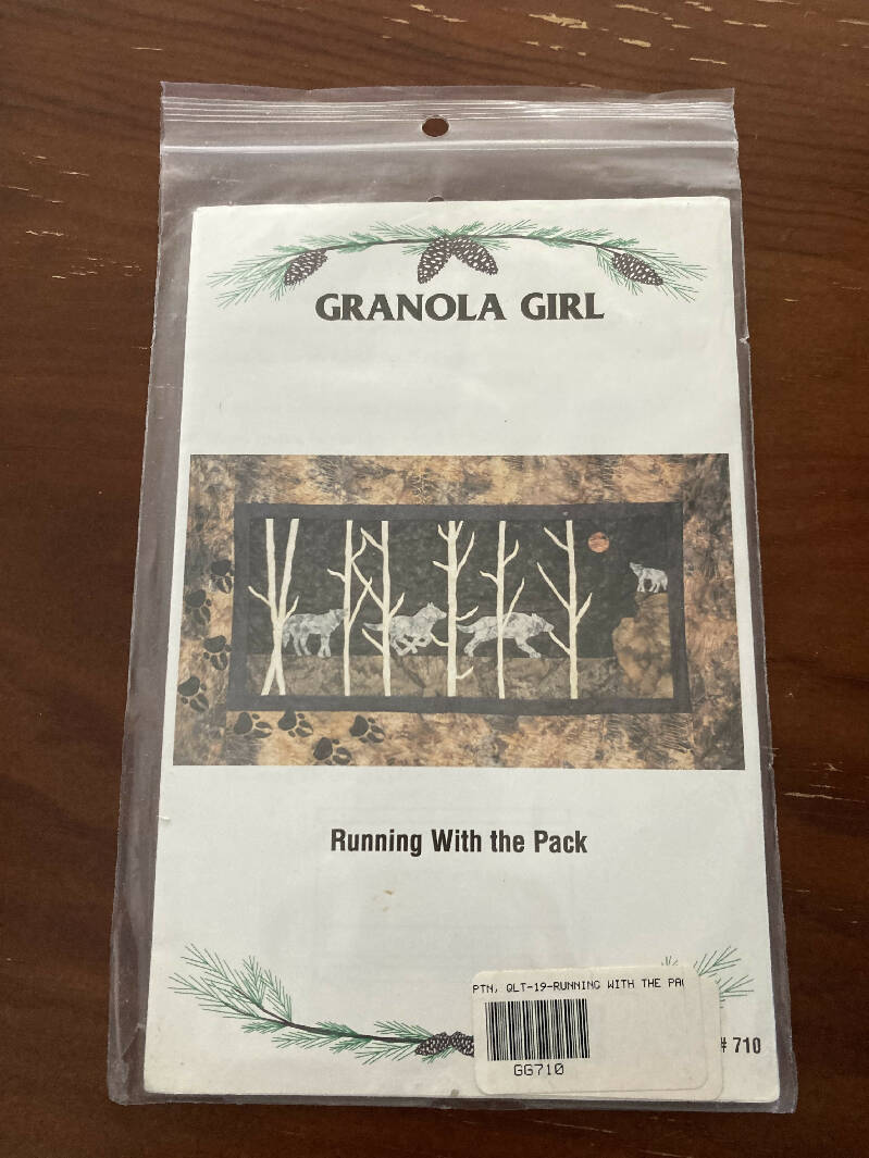 Running With The Pack Granola Girl Quilting Pattern