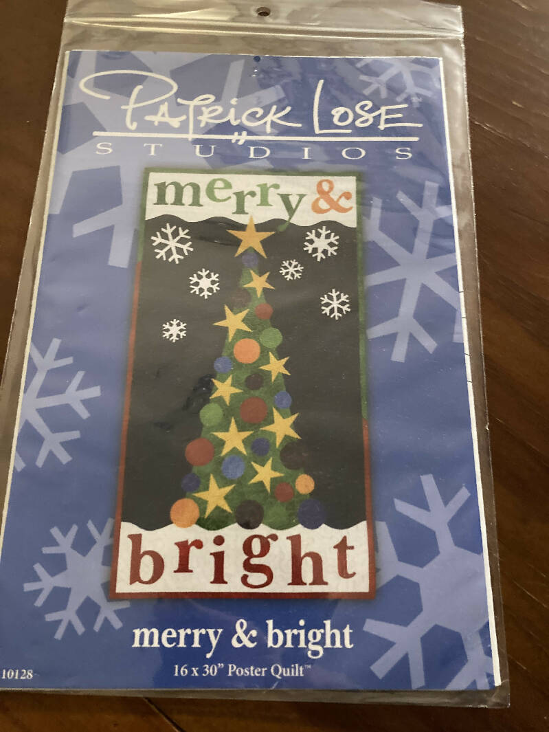 Merry And Bright Patrick Lose Studios Quilting Pattern