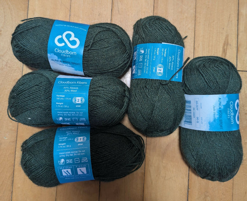 Cloudborn Sport Weigh Yarn