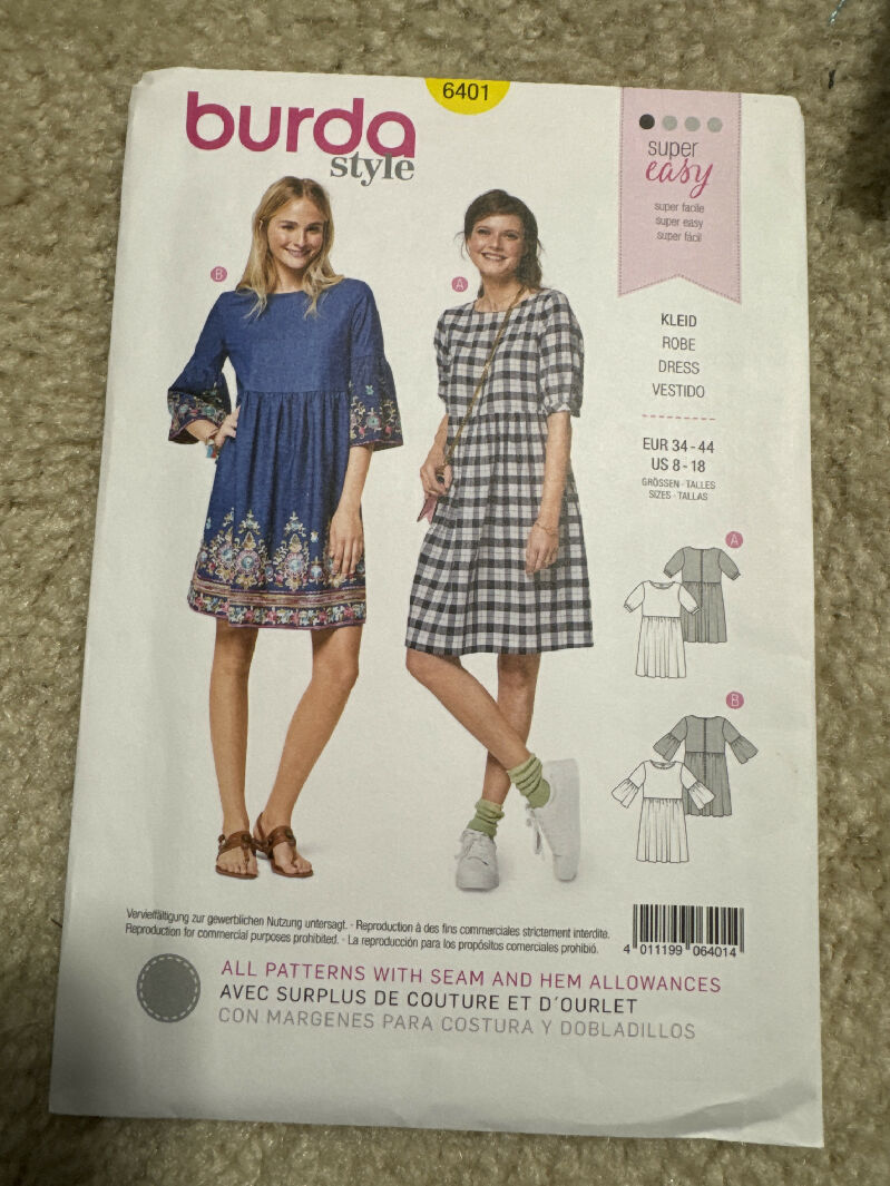 Burda Style Dress pattern