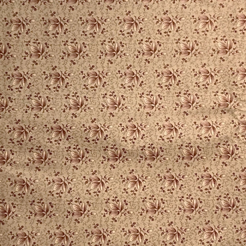 Dark Taupe Southern Vintage by Sarah Morgan Quilting Cotton - 6 Yds