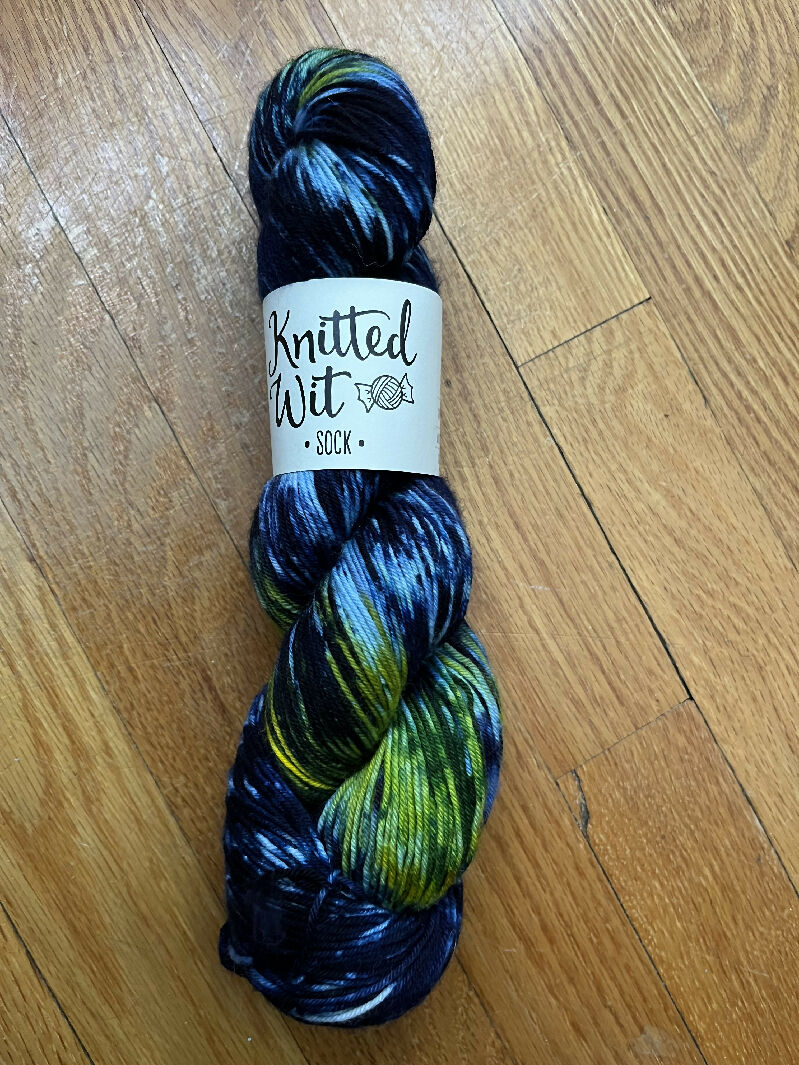 Knitted Wit Sock Yarn