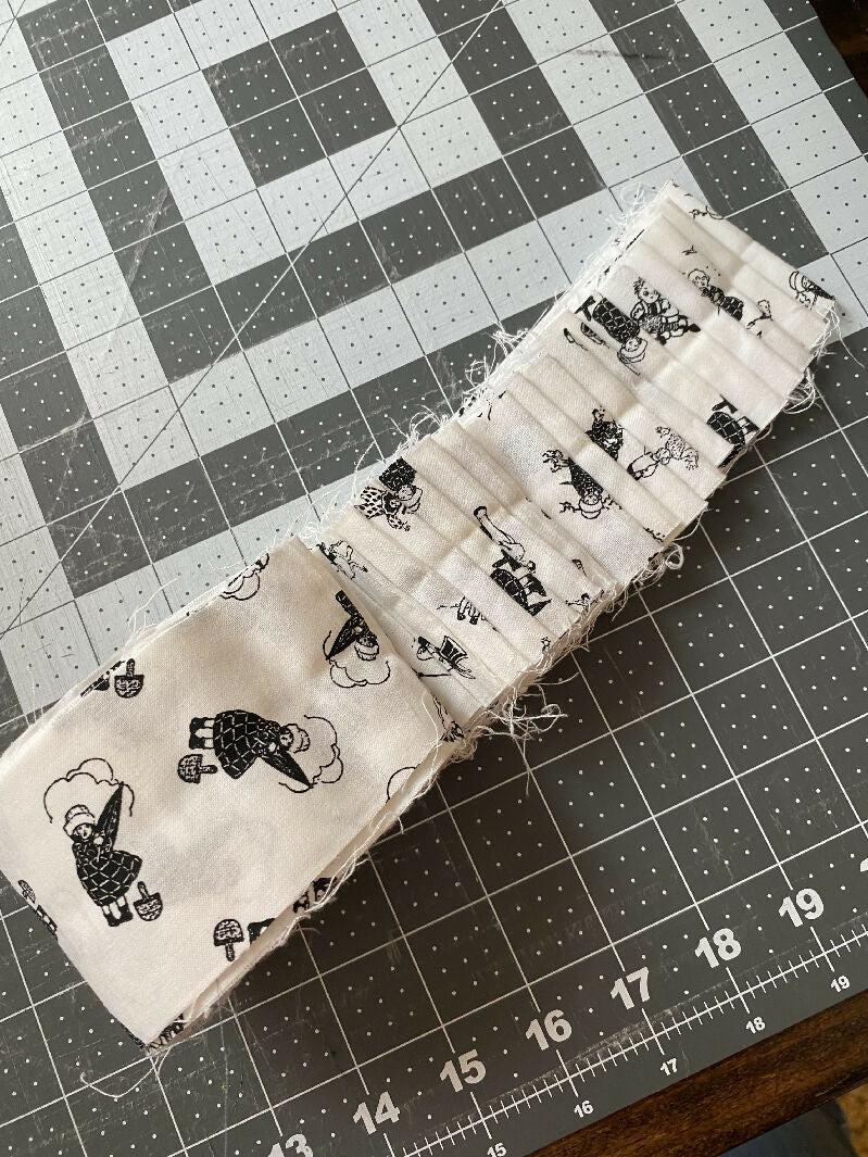 3 small jelly rolls - 20 strips of 2.5” by 42” each roll
