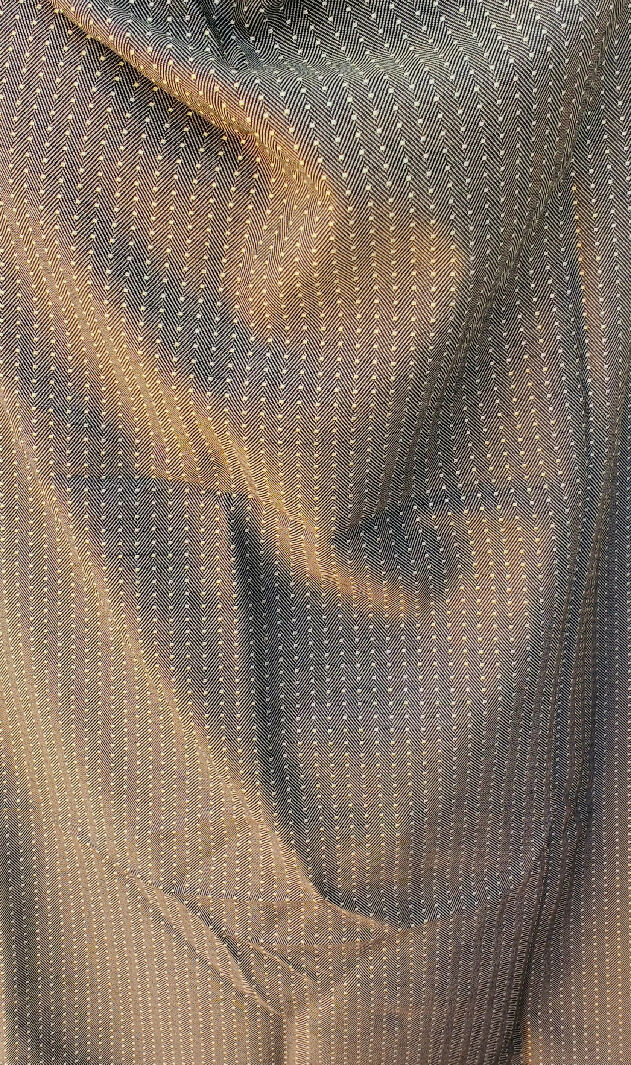 Polyester Wool Dot Herringbone Jacquard Suiting