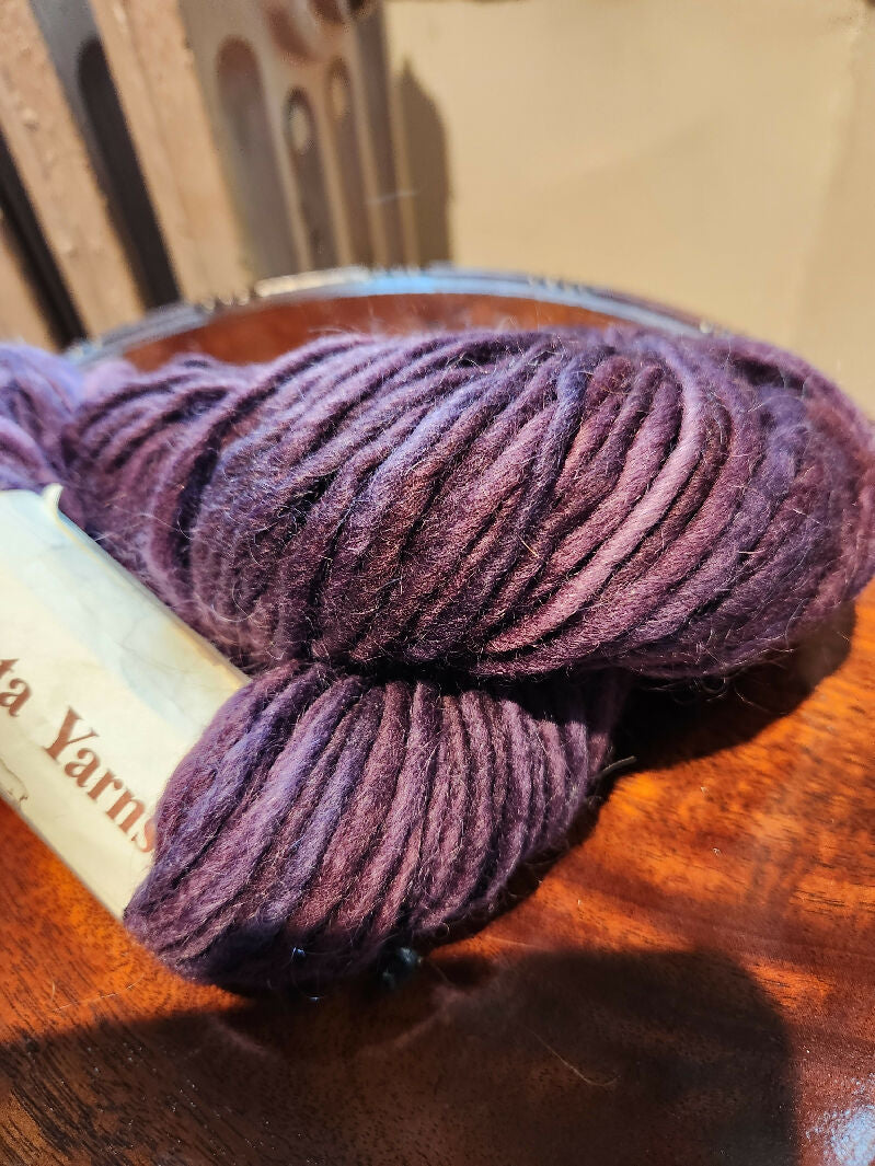 Fiesta Bulky Yarn 4 oz Plum