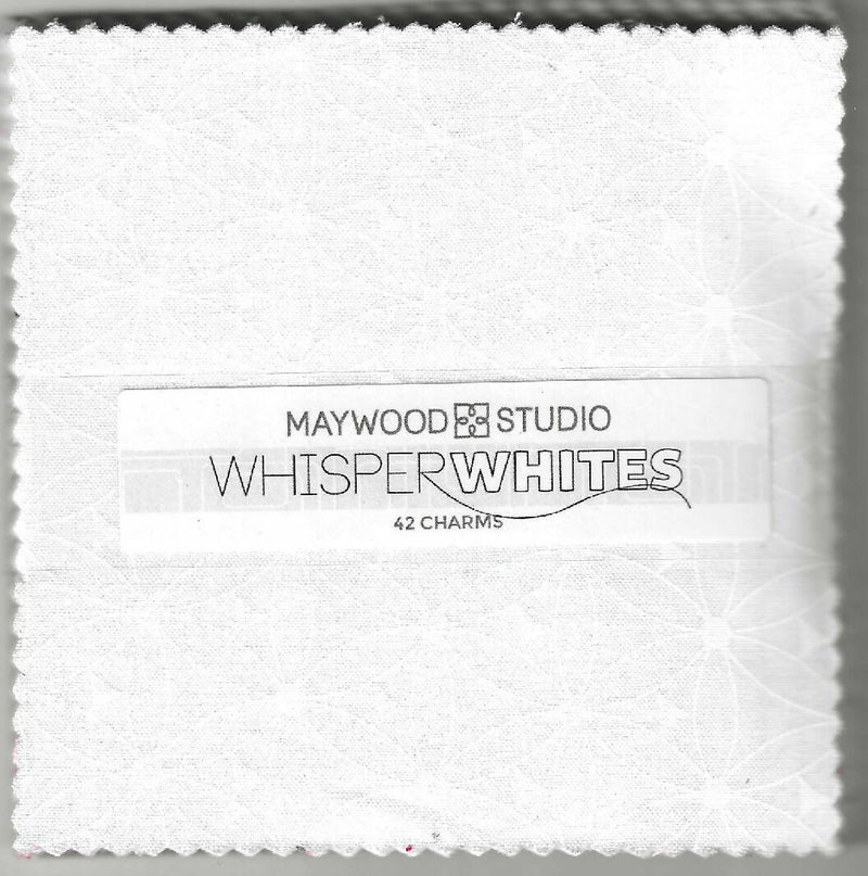 Whisper Whites by Maywood Studio 42 5"x5" white pieces