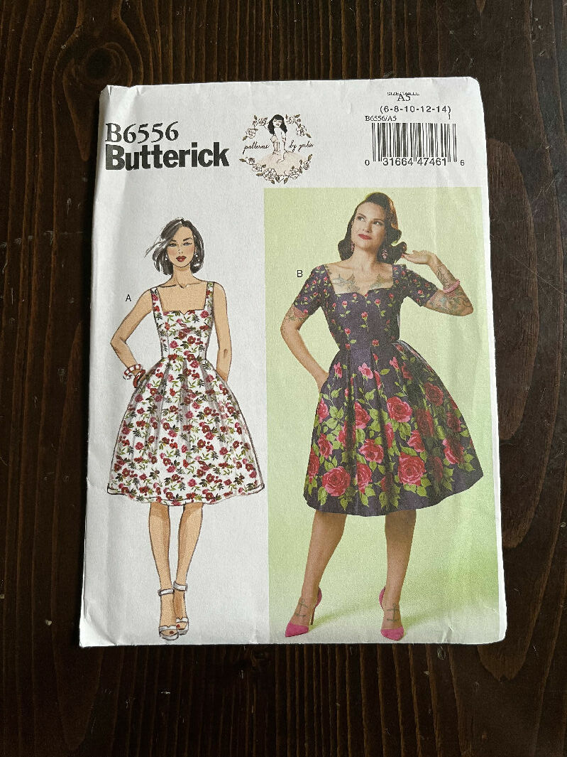 Butterick B6556 Misses Dress