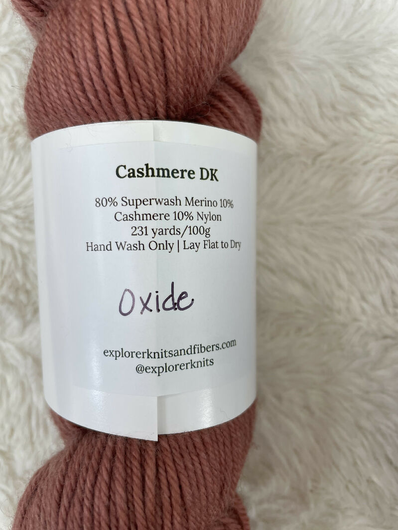 Cashmere DK - Explorer Knits - Oxide