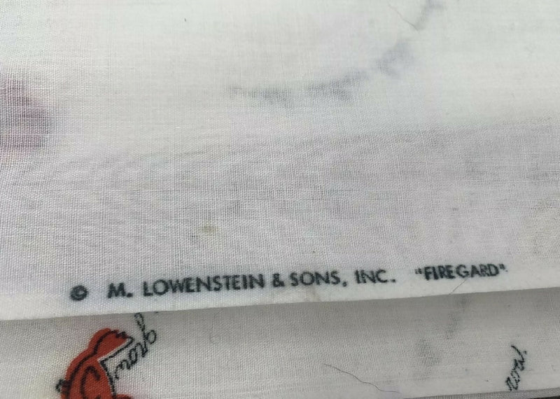 Vintage Lowenstein Sons 1970s/80s Mary Quite Contrary Sunbonnet Sue 2 yards +28" x 46"w
