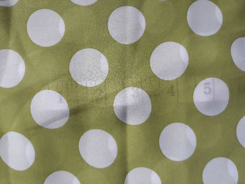 Avocado Polka Dot - 3 yds