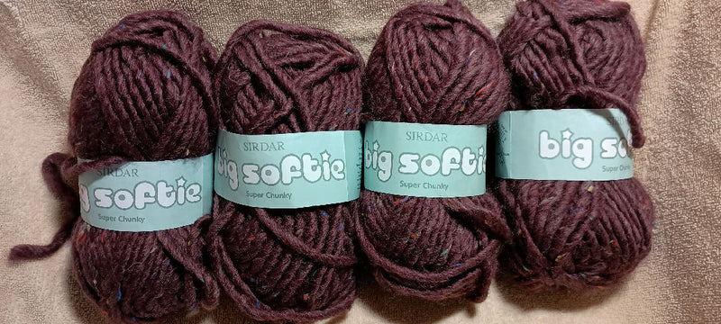 Sirdar Big Softie Yarn Lot of 4