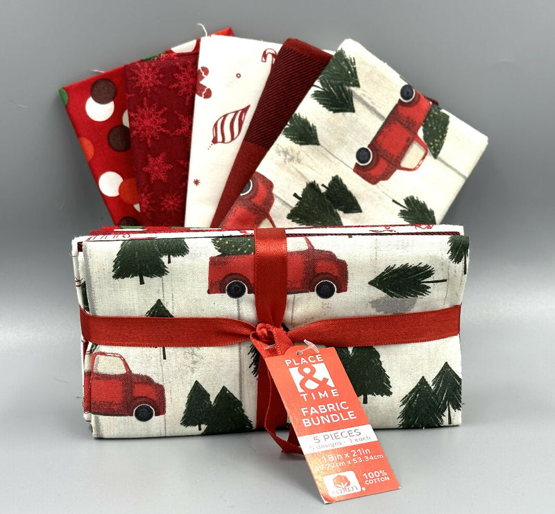 Christmas Themed Fat Quarter Bundles