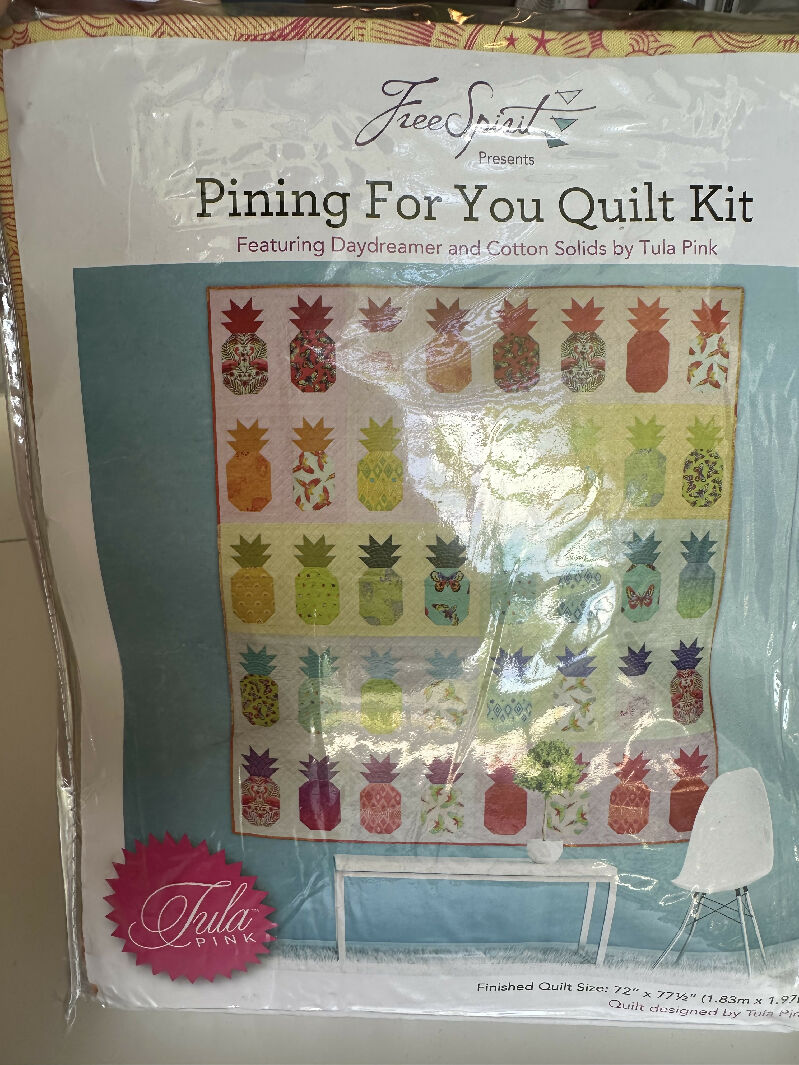 Tula Pink Pining For You Quilt Kit read description Destashify