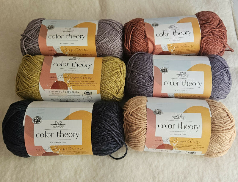 Color Theory Yarns -- Southwestern color palette