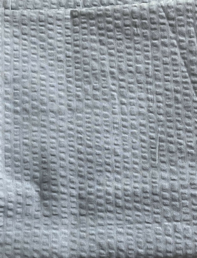 Blue Seersucker fabric