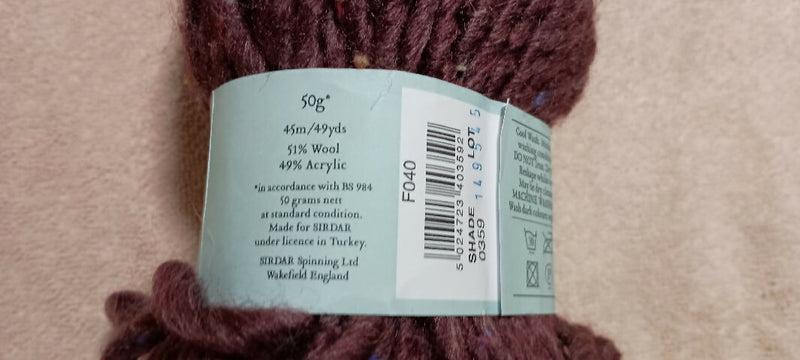 Sirdar Big Softie Yarn Lot of 4