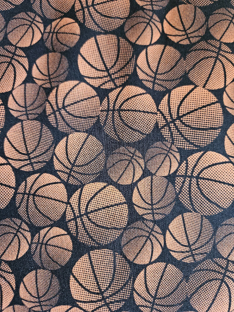 Basketball Cotton Fabric