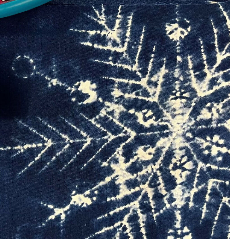 Dyed Snowflakes. Shimo Sunforeko