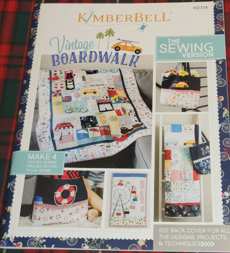 Kimberbell Vintage Boardwalk Sewing Version Book KD724