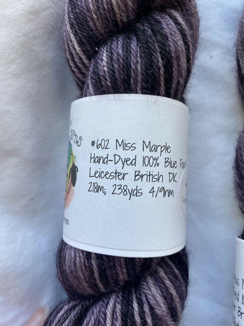 Dk Yarn Lot Purple