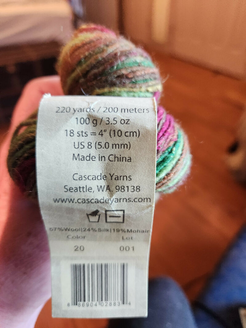 Cascade Casablanca yarn