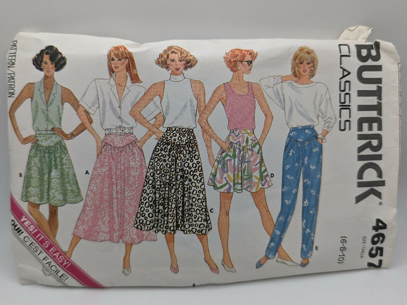 VTG Butterick 4657 Classics Misses&