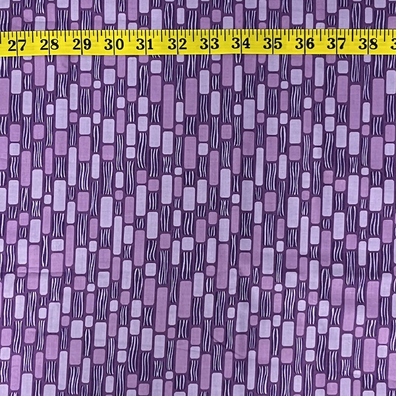 Purple Benartex Cotton Quilting Cotton