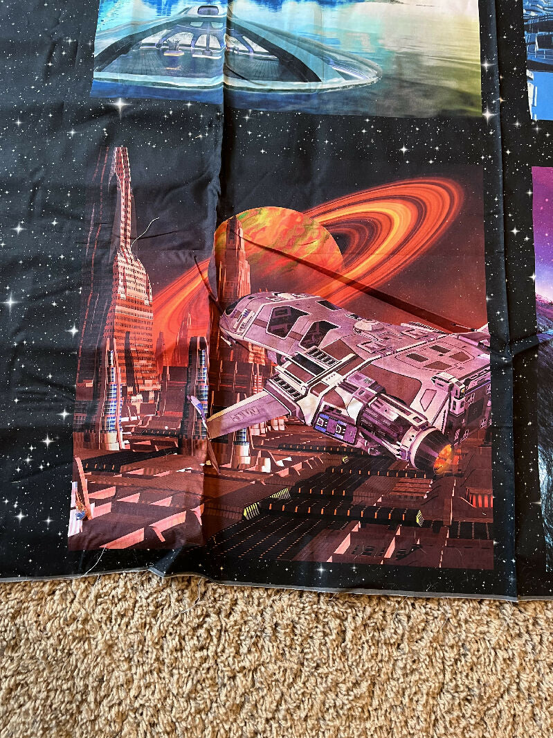 Cotton Quilting Fabric Panel: Sci-Fi from New Beginnings (2022)