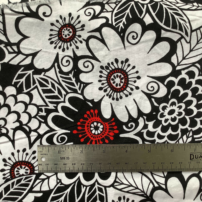 Michael Miller Zesty Zinnia Quilt Fabric 7/8 Yard Pattern CX-3639