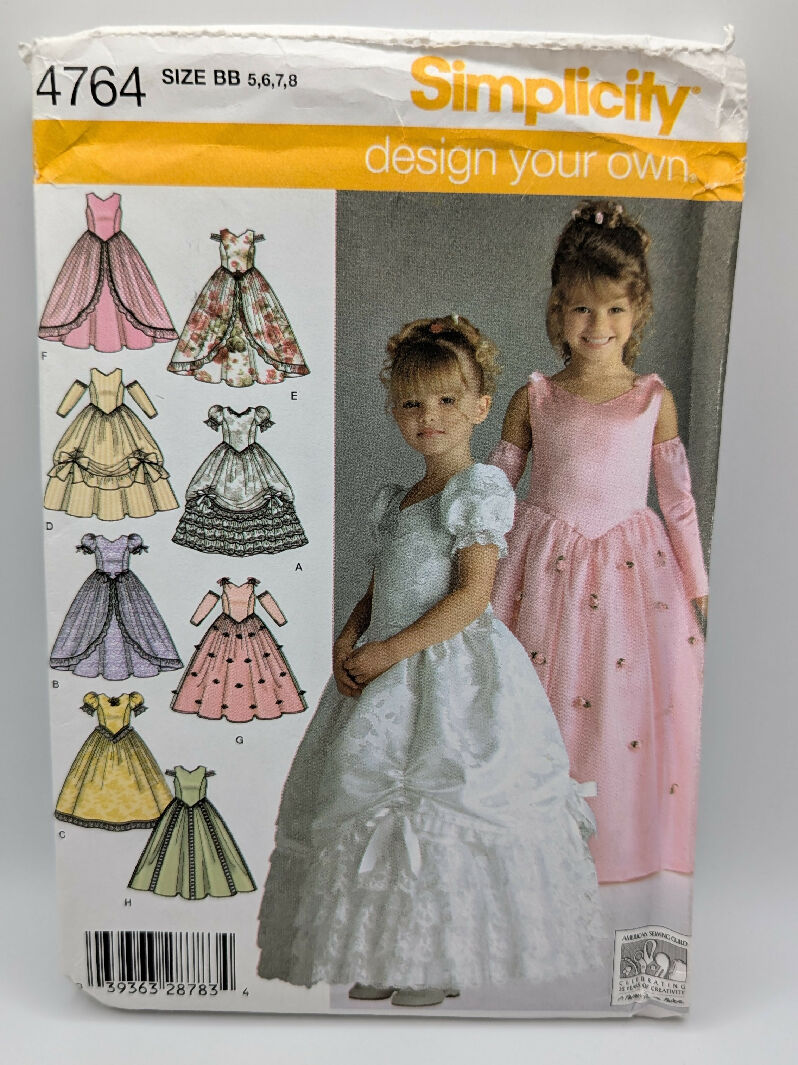 Simplicity 4764 Design Your Own Girls&