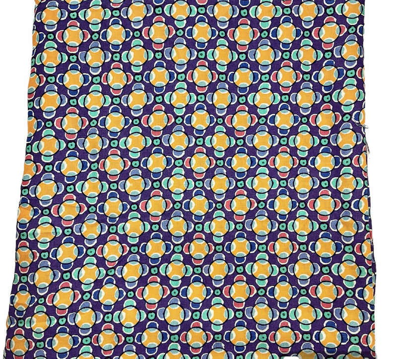 Circles Rayon Challis - 2 yds