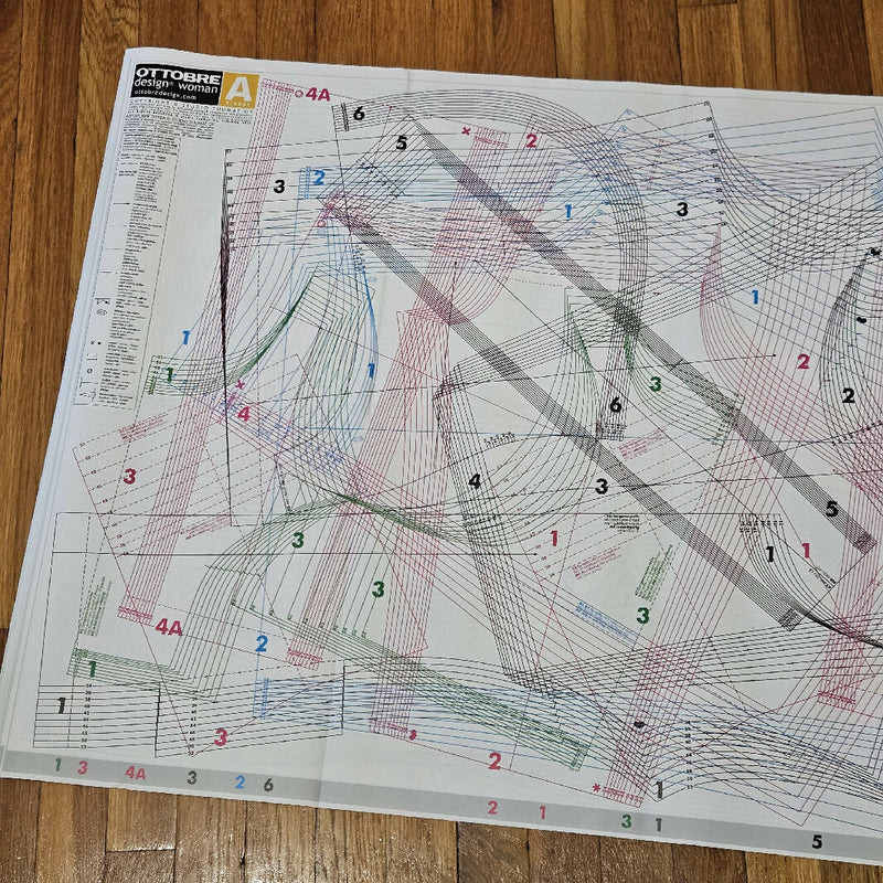 Ottobre4 Pattern Sheets