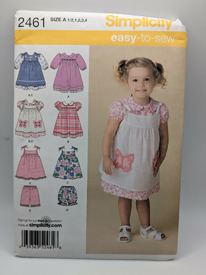 Simplicity 2461 Easy-to-Sew Child&