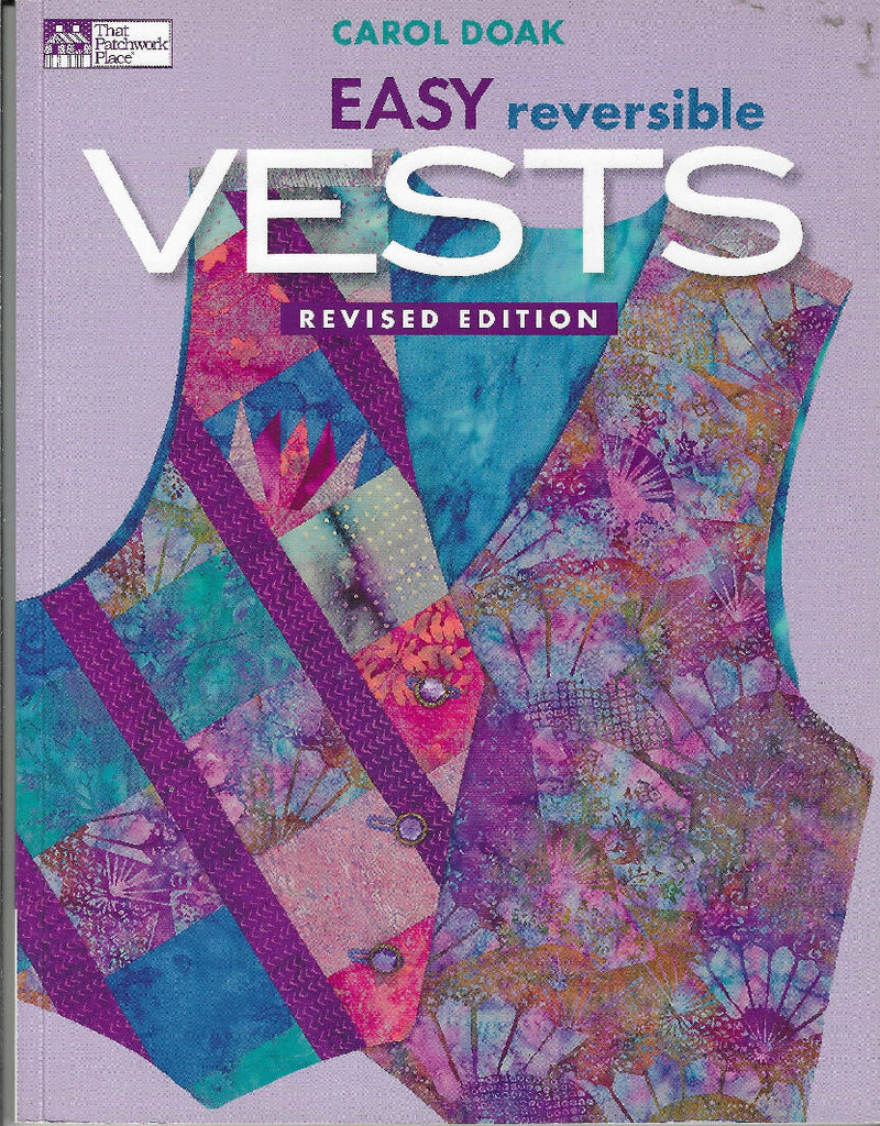 Vests, easy reversible, by Carol Doak (2008, Paperback)