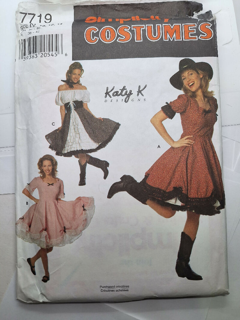 Square dance Costume pattern