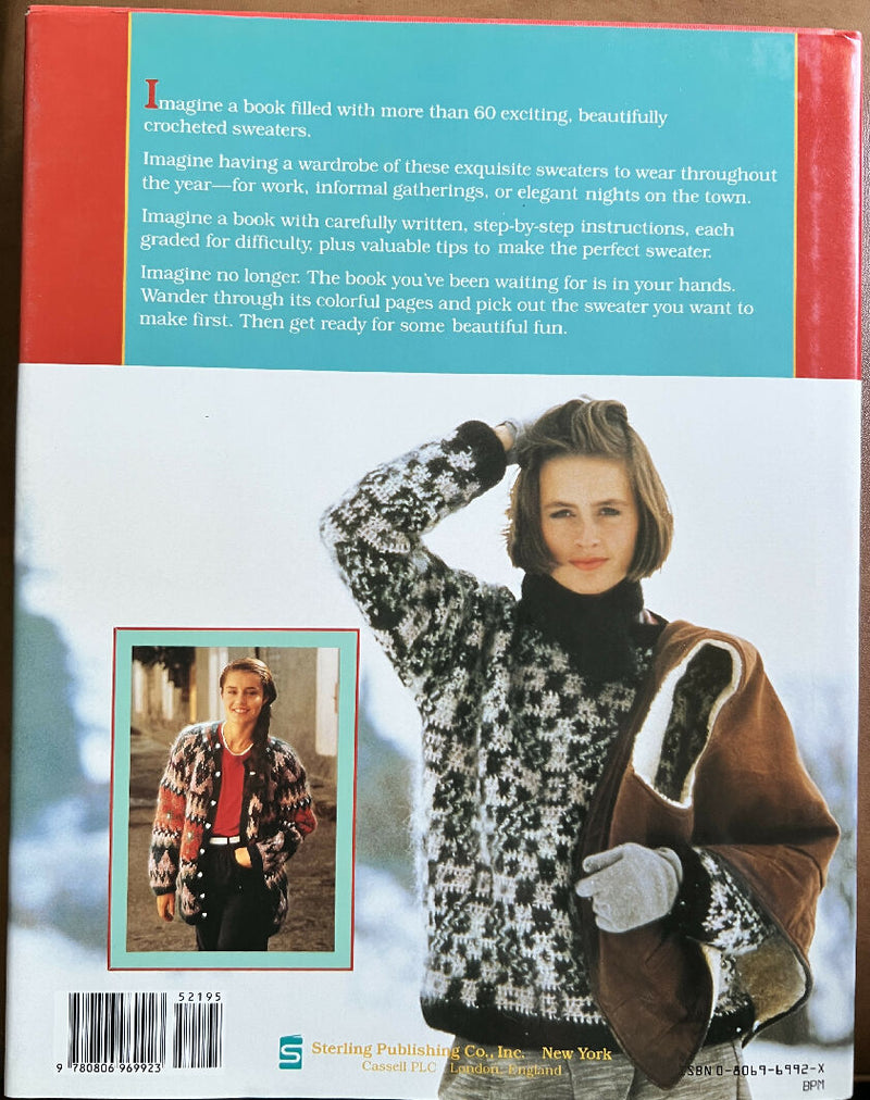 Glorious Crocheted Sweaters Book