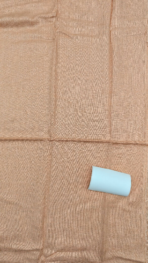 Peach Linen Blend Woven Fabric 47"W - 3 yds
