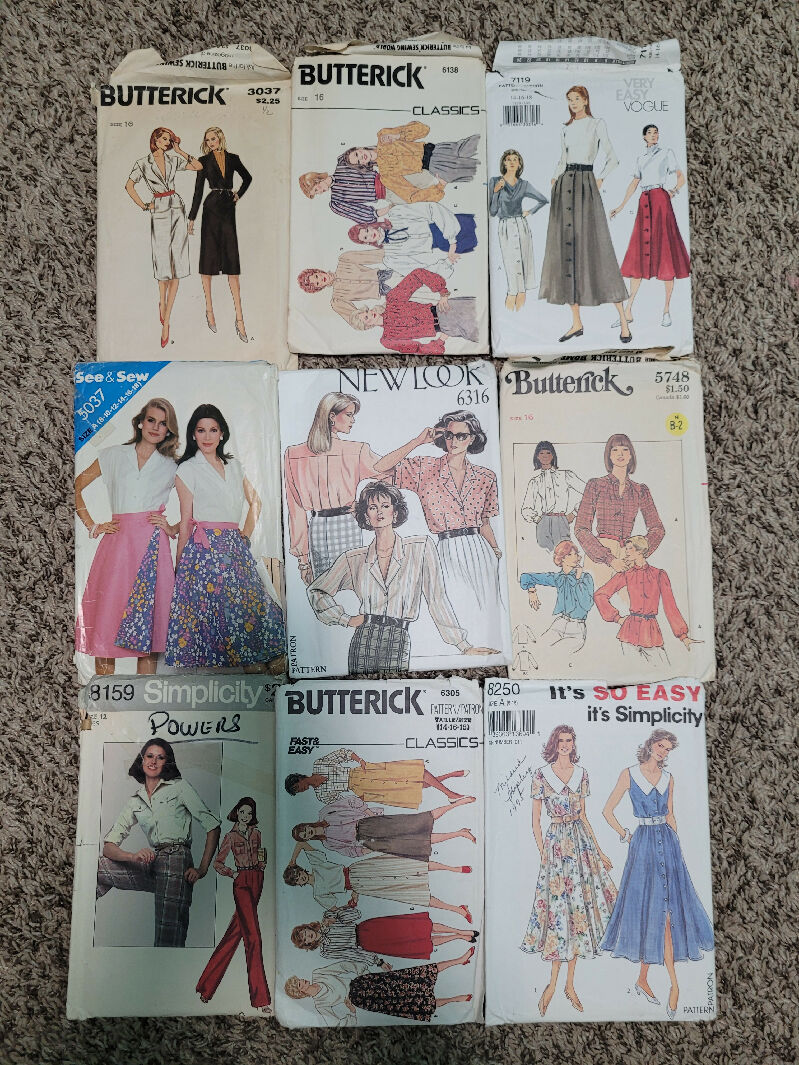Bundle vintage patterns