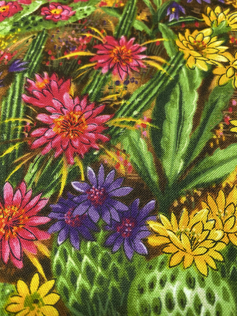 Cactus Flower Fabric