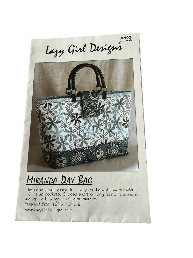 Lazy Girl Designs MIRANDA DAY BAG 