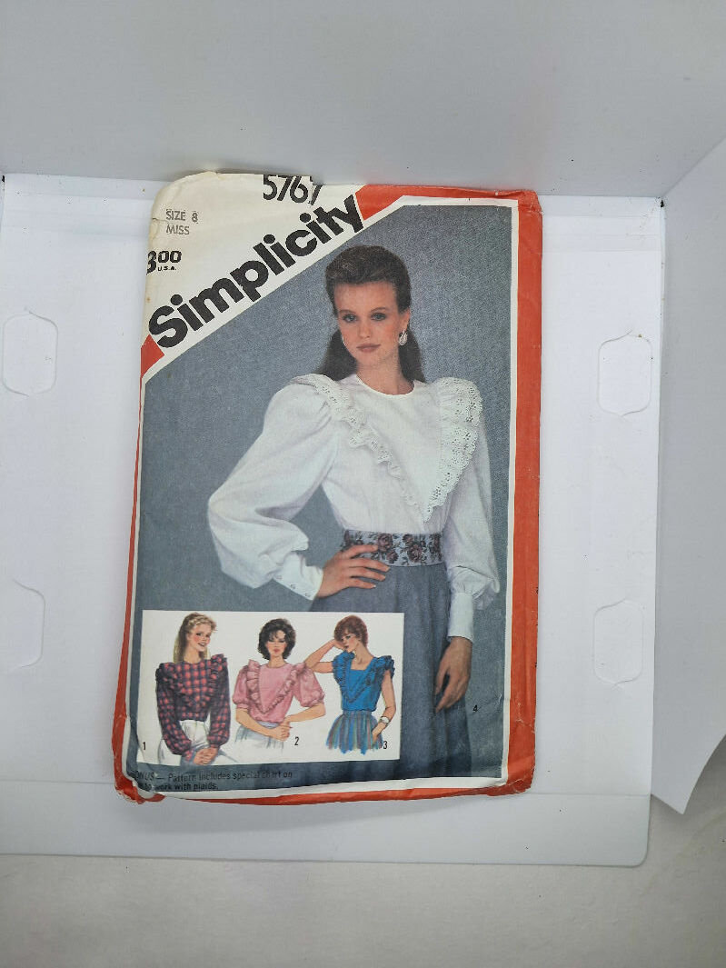 Simplicity blouse pattern