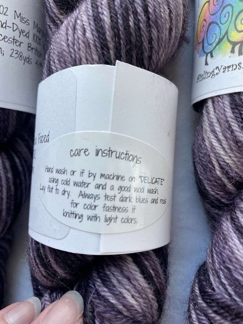 Dk Yarn Lot Purple